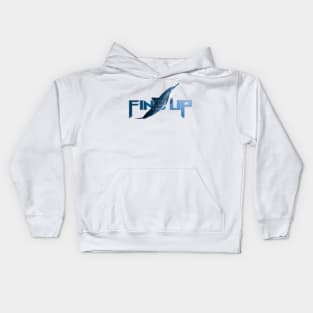 Dolphin fins up Kids Hoodie